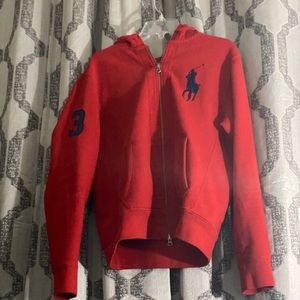 Men’s Polo Hoodie Sweater